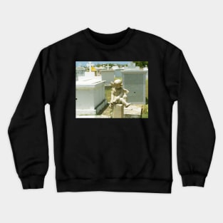 Cemetery Cherub Crewneck Sweatshirt